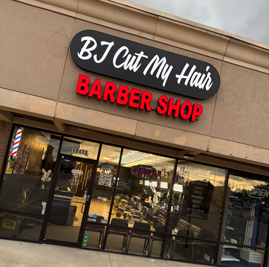BJ Cut My Hair Barber Shop storefront